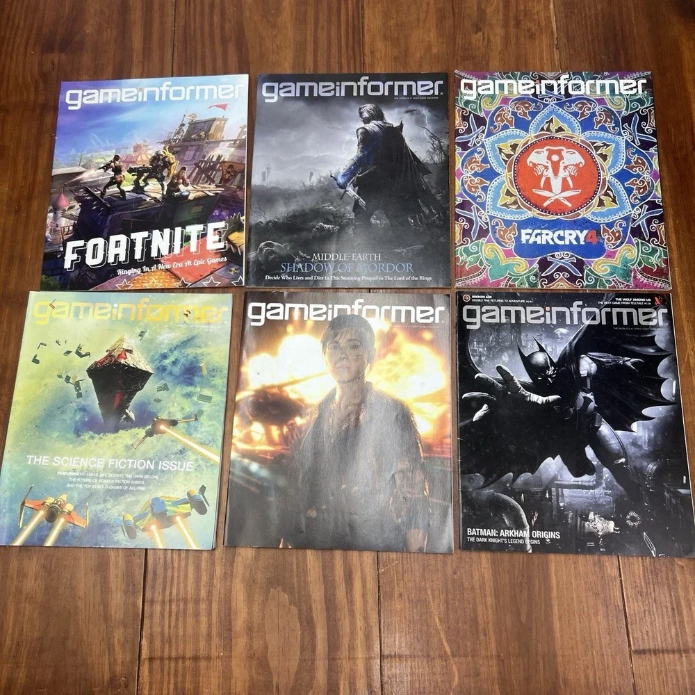 Game Informer Magazine Lot 29 Issues GTA V Mario Halo Batman Last of Us Fortnite